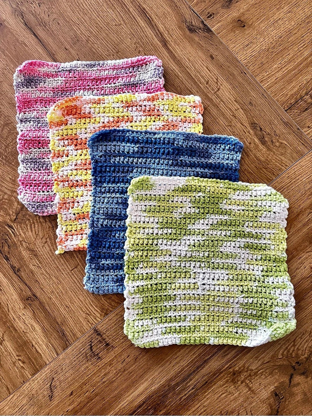 Set of 4 Crocheted dishcloths